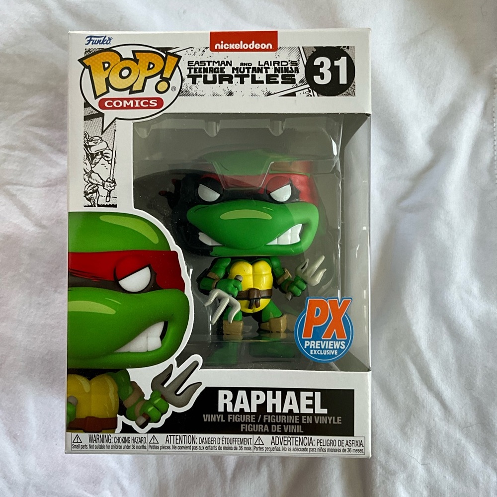 Raphael: Eastman and laird’s teenage mutant ninja turtle Funko Pop